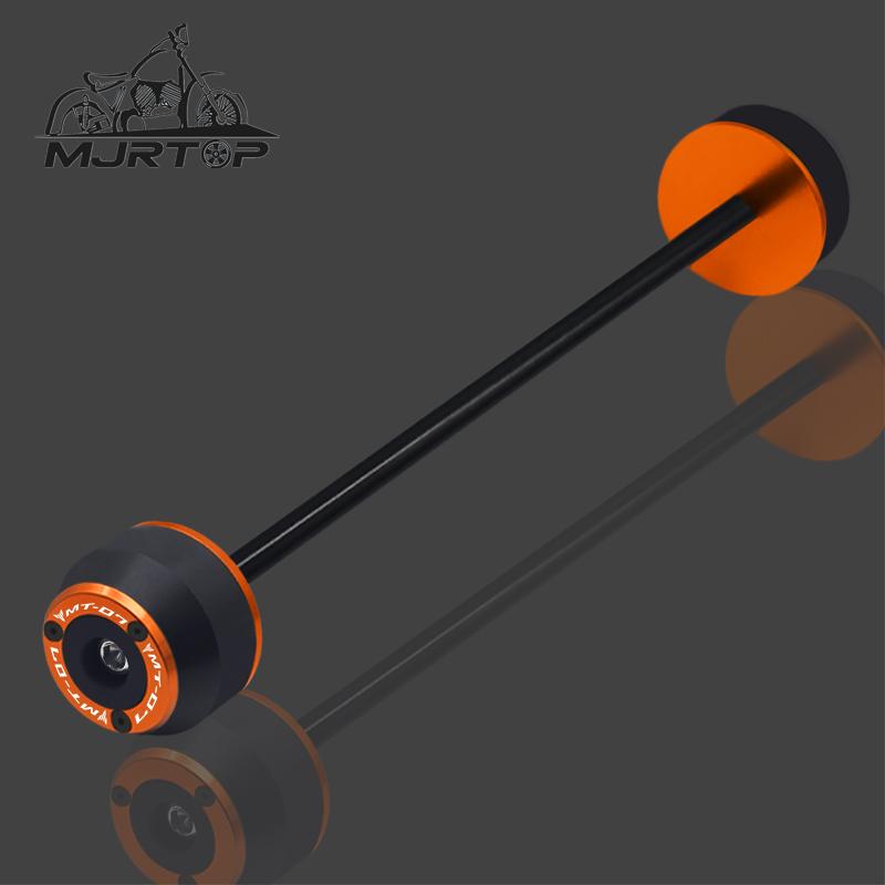 

Fits For MT-07 MT07 MT 07 FZ-07 FZ07 XSR700 14-24 Motorcycle CNC Rear Front Axle Wheel Protector Fork Crash Slider Pads mt-07