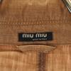 MIUMIU made in Italy tailored jacket 46 beige Men's Used