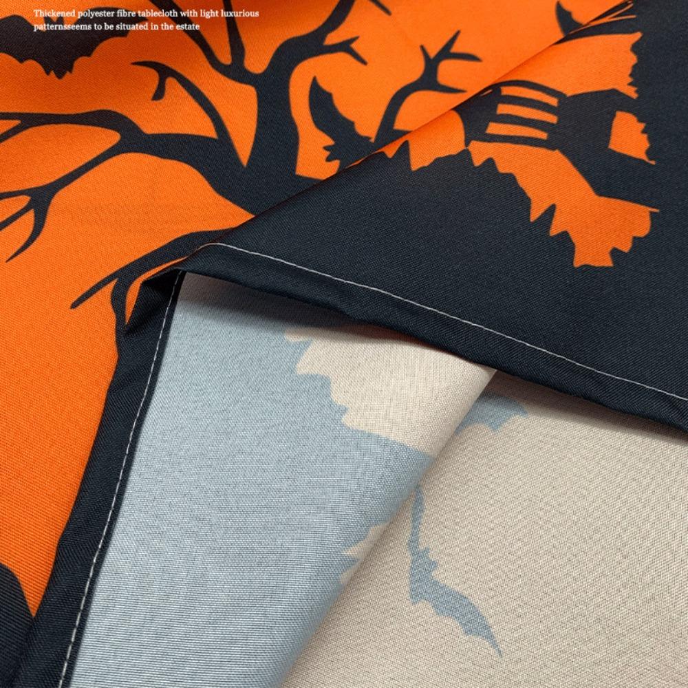 Polyester Halloween Tablecloth  Halloween Decorations, Dinner Parties and Scary Movie Nights