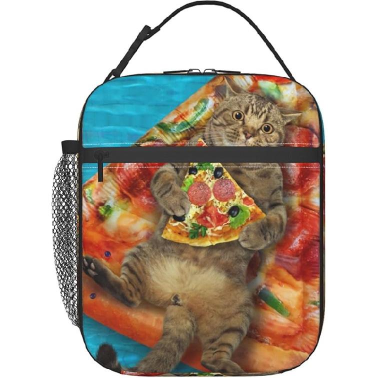 Insulated Lunch Box for Girls Kids Women Dog Lunch Box for Work,Picnic,School,Travel,Hiking,Beach or Fishing Polyester Pet Animal I Love Dogs And