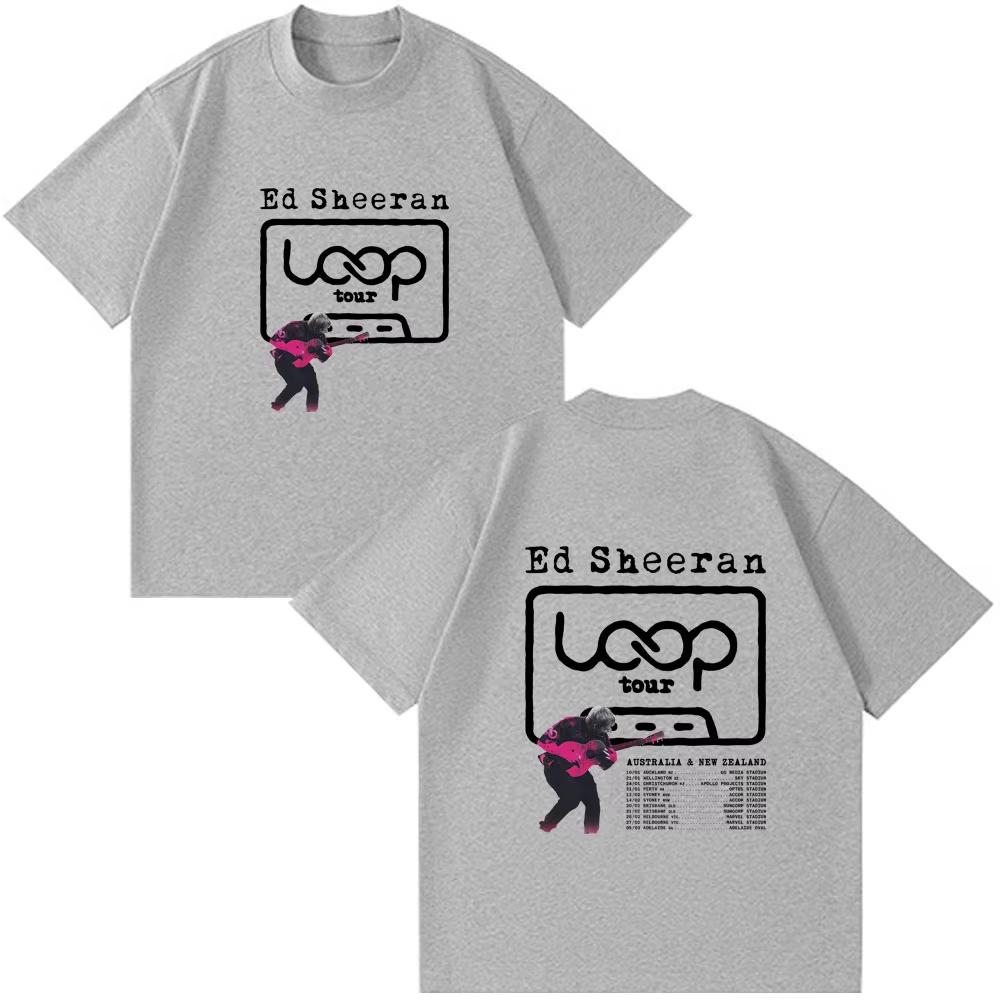 

Ed Sheeran Loop Tour Australia and New Zealand 2026 Tour Merch Tee Men s Women Fashion Style Tops Harajuku Oversized Style Wears S