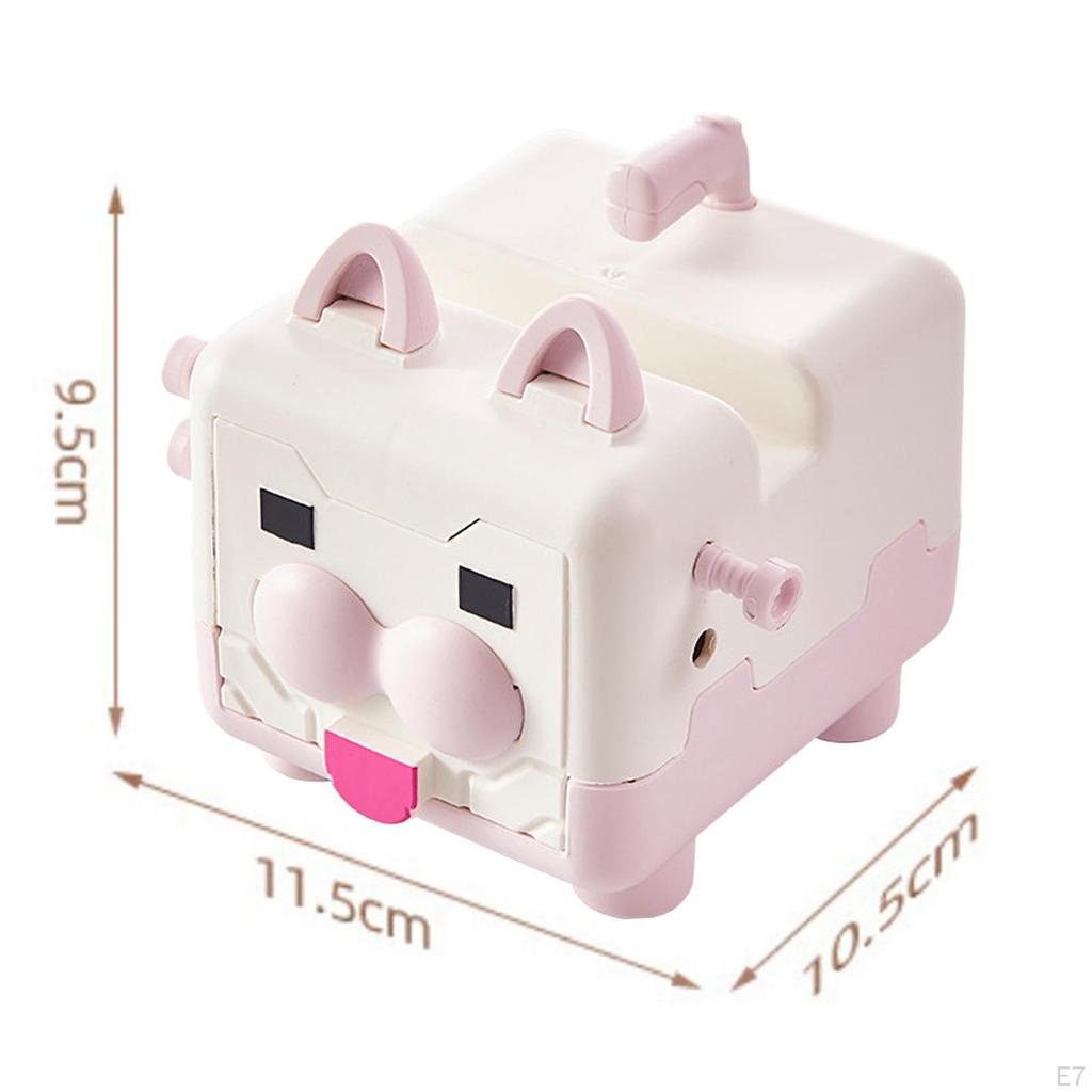 Cartoon Animal Phone Holder Mini Cosmetic Storage Box Portable Funny for Kids and Adults Desktop