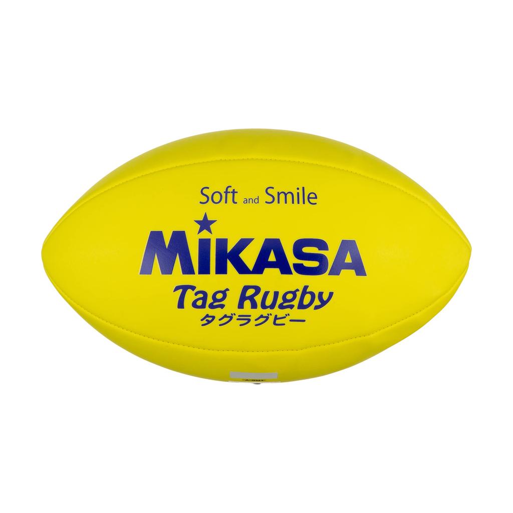 Mikasa Smile Tag Rugby Size 4 School Certified by the Japan School Physical Education Research Sponge Recommended internal pressure Yellow Ball,