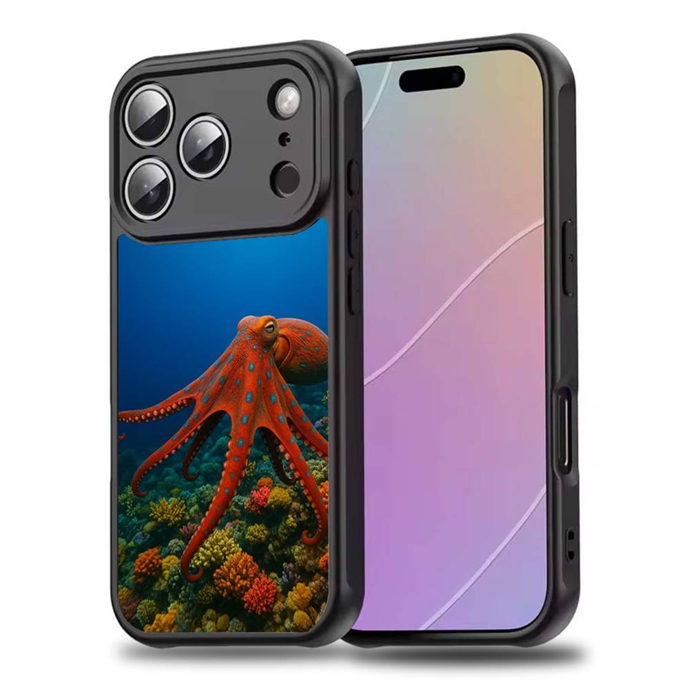 

Ocean Octopus MarineS Life Phone Case For iPhone 17,16,15,14,13,12,11,Pro,Max,Plus,Mini,SE4,E Magnetic Magsafe Wireless Charging iPhone14PRO