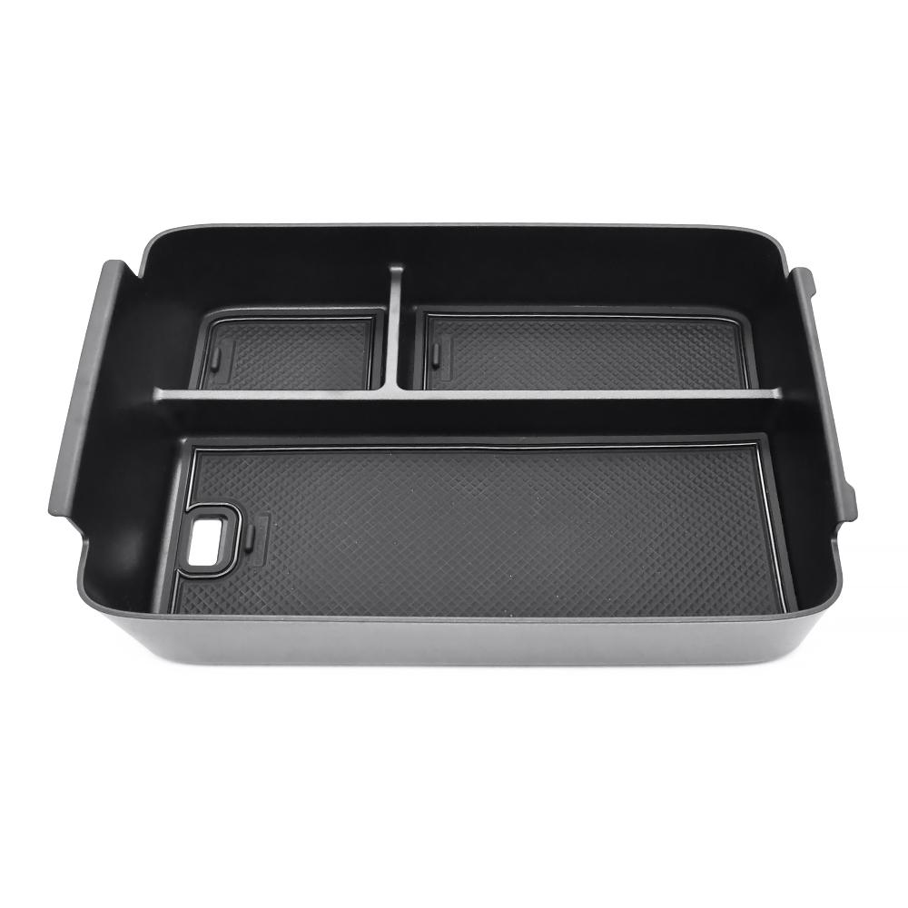For 2025 2025 Hyundai Santa Fe Center Console Organizer Armrest Storage Lower Console Organizer Storage Tray Drink Holders