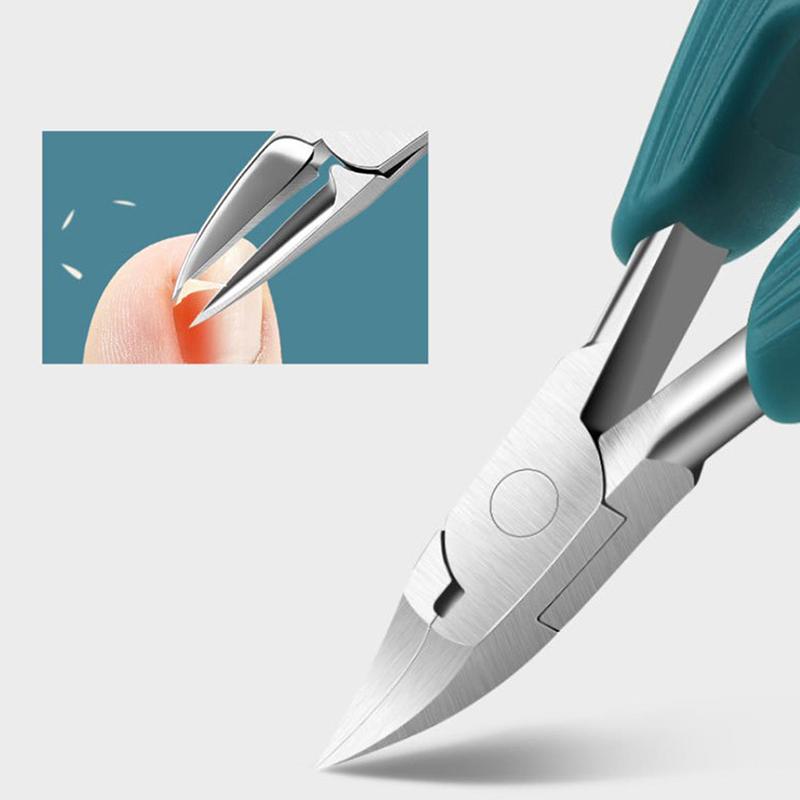 Stainless Steel Toenail Clippers Dead Skin Remover Nail Correction Thick Nails Ingrown Toenails Nippers Cutters