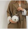 2025 Trendy Acrylic Ball Evening Bag - Round Chain Shoulder Crossbody for Women