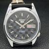 REFURBISHED JAPAN MADE SEIKO 5 AUTOMATIC MENS WATCH BLACK DIAL CUSTOM a440118-2 QV90-a440118