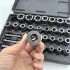 32pcs Bolt Extractor Socket Nut Set For Removing Damaged Rusted Bolts And Nuts Multi-Purpose Disassembly Tool Kit For Power Tool