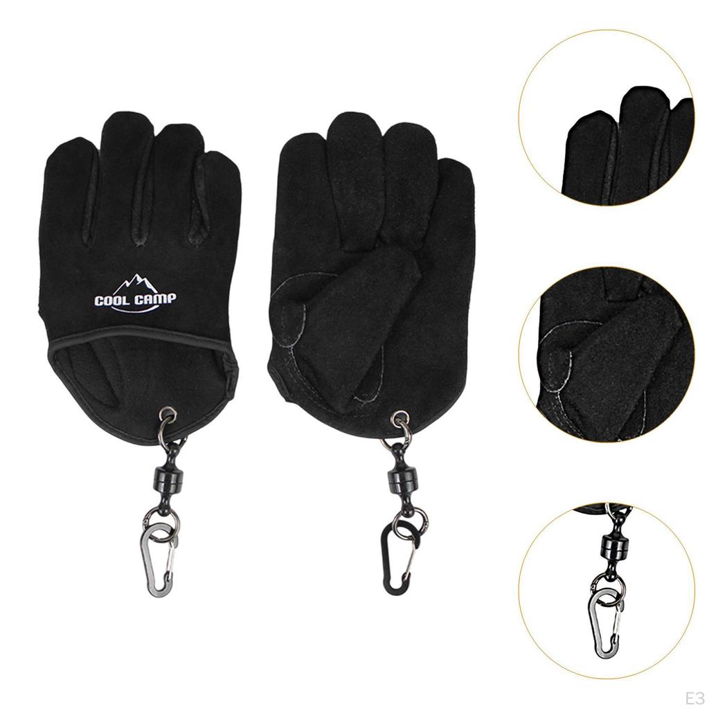 Heat Resistant Gloves Portable BBQ for Grill Handling Outdoor Cooking