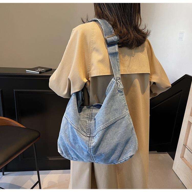 New Denim Crossbody Bags Bags Women Patchwork Shoulder Bags