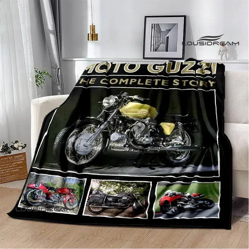 Guzzi Motorcycle Children's Warm Blanket Cubre Cama Blankets for Beds Picnic Blanket