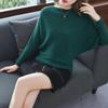 Primavera Autunno Nuova Versione Coreana Largo e Sottile Una Linea Collo Maglione Manica a Pipistrello Maglia Fondo Donna Maglia Autunno e Inverno