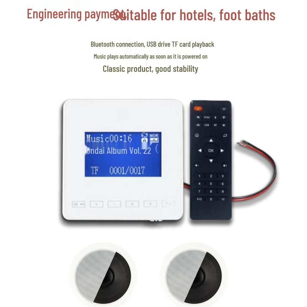 Tianlai 86 Home Music System with Bluetooth USB Audio Controller and Speaker Set 801/601