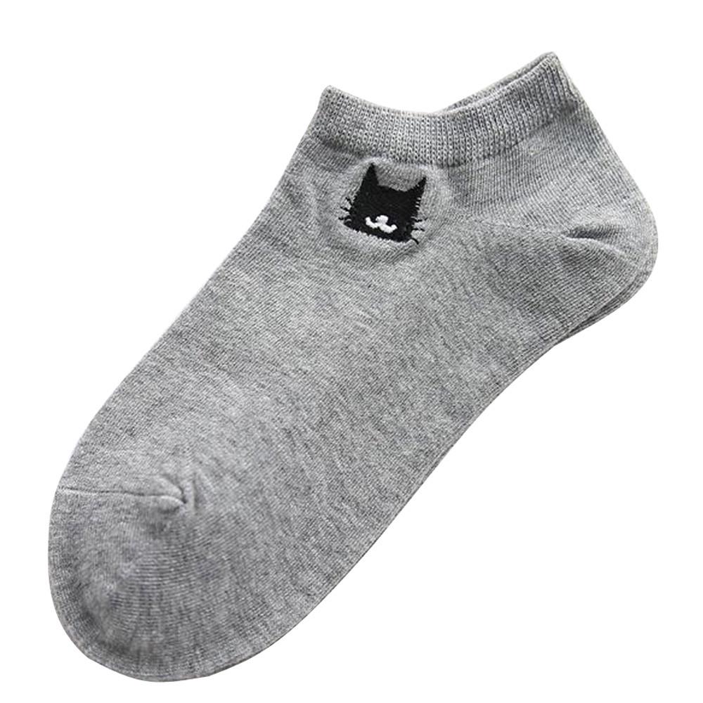 Women Cotton Socks Creative Embroidery Socks