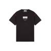 Logo Print And Embroidery Detail T-Shirt Black Unisex Tops 751520894-V0029