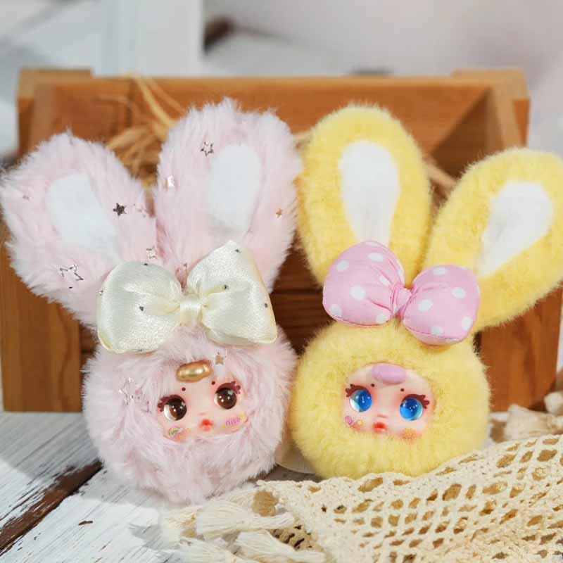 Mm Milk Candy Rabbit Second Generation Blind Box Series Soft Comfortable Touch Doll Pendant Toy Ornament Mysterious Box Fun Gift