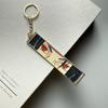 Anime Metal Hollow Out Keychains Bookmark Cute Jet Manga Fashion Bag Key Tag Jewelry Accessory Key Ring Holder Gift Anime