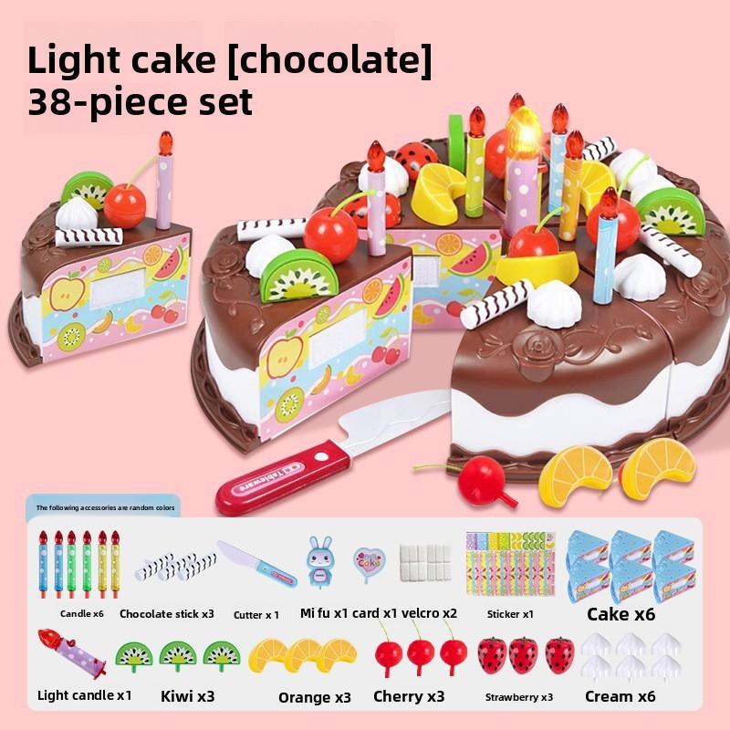 Play Children Imaginative Kitchen Toys Cutting Sensory Features Development