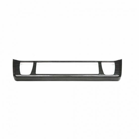 Black Brushed Seat Heating Switch Button Cover Trim For Toyota RAV4 2019-2024