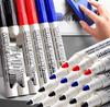 Extra Large Non-toxic Water-based Erasable Dry Erase Black Marker for Teachers & Kids Drawing Board, Red