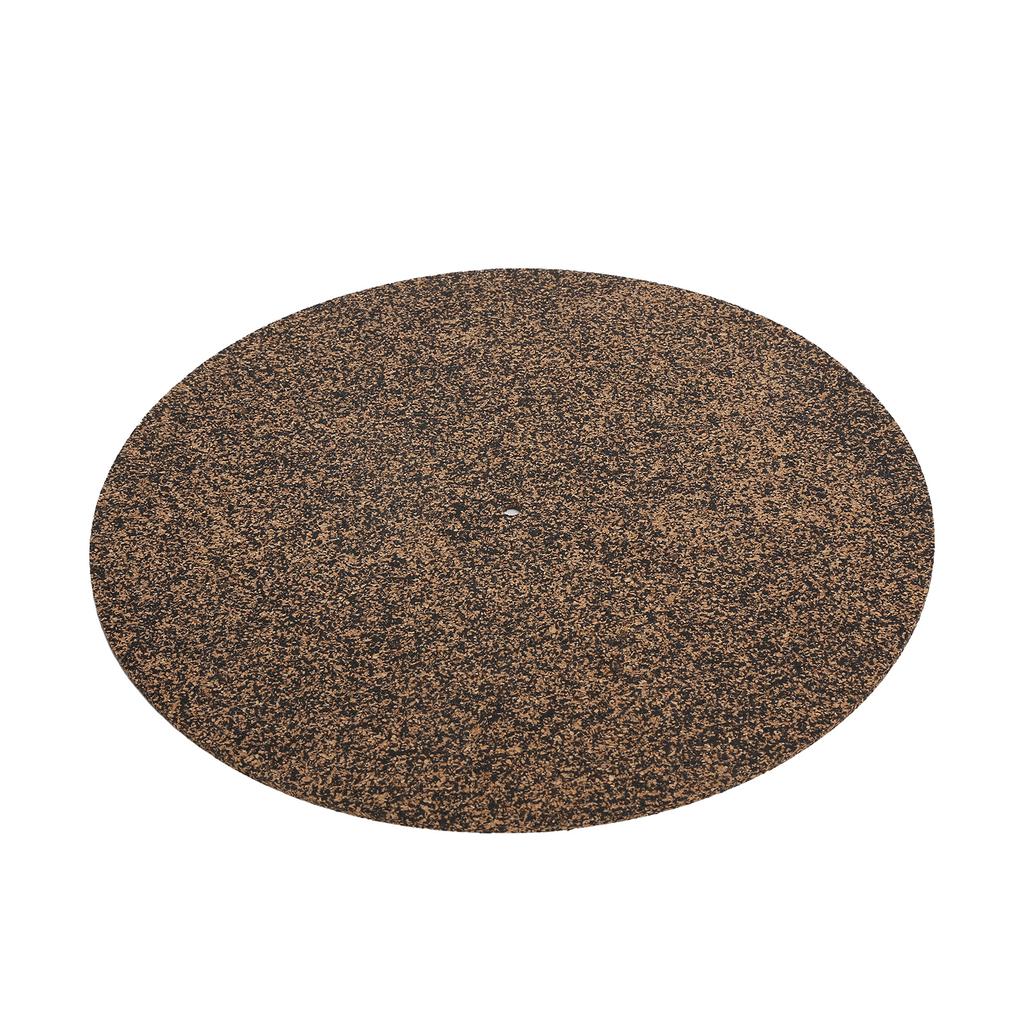 12in Vinyl Record Mat Pad Cork NonSlip AntiStatic Turntable Slipmat for LP Records
