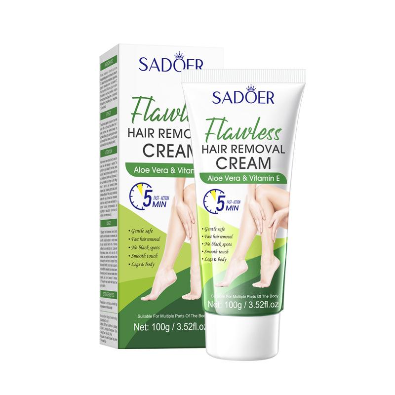 SADOER Smooth Gentle Underarm Hair Removal Cream Botanical VE Hair Removal Cream