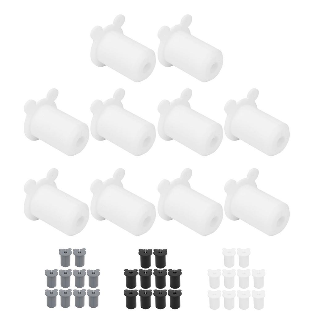 10 bucăți cablu de satelit manșon de perete 25,4 mm silicon Ethernet cablu bucșă perete de penetrare manșon pentru