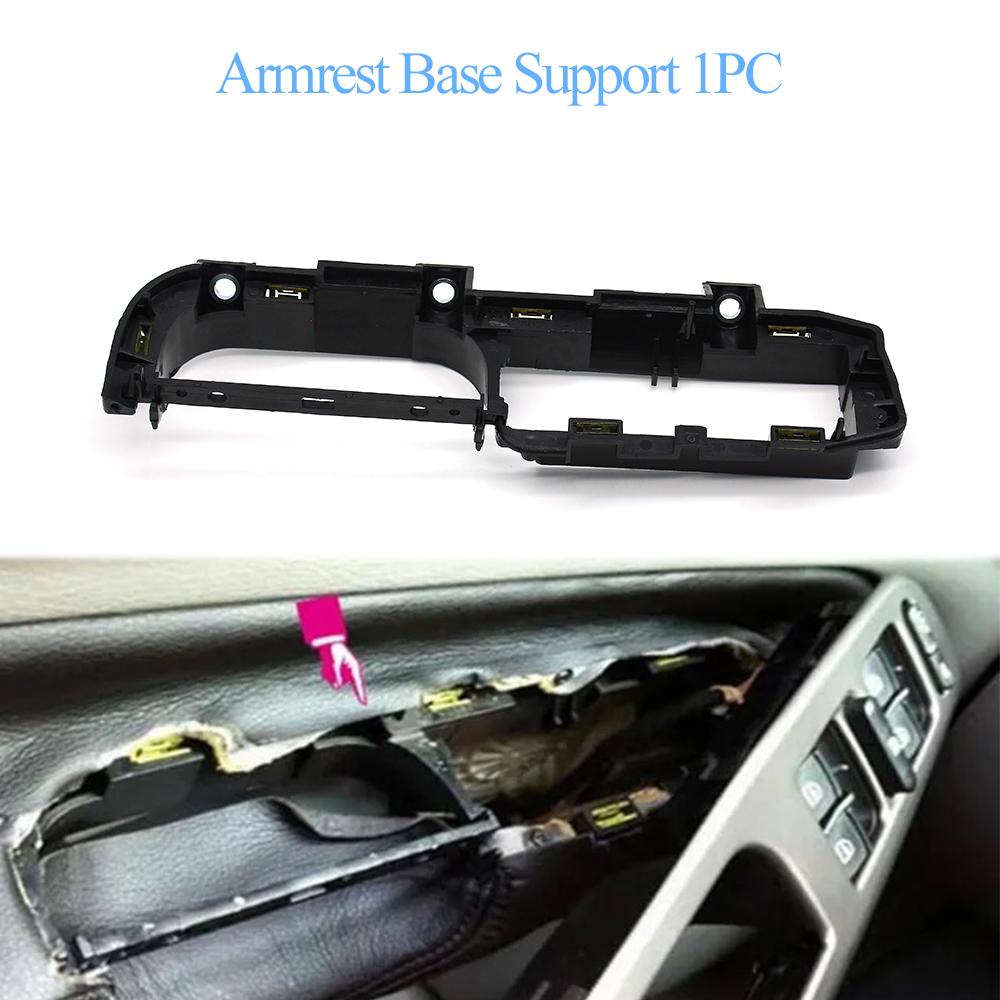 LHD Interior Front Rear Left Right Door Armrest Panel Pull Handle Grab Cover For Volkswagen VW Bora Golf 4 MK4 Jetta 1999-2004