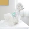 Pies Blingbling Princess Dress Puppy Lace Cake Camisole Spódnica Słodki Pet Dress-up Costume Tutu Dress na Halloween Boże Narodzenie Urodziny Imprezy