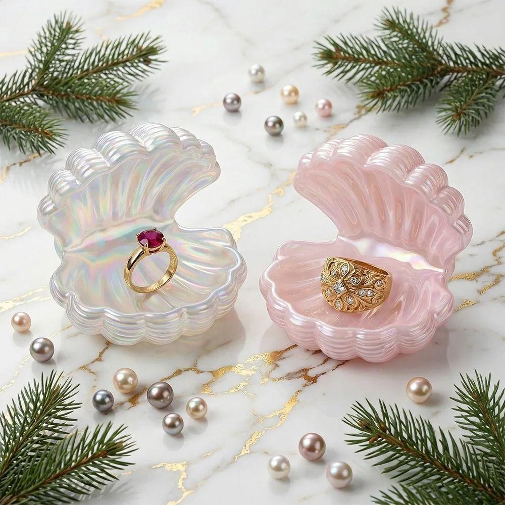 Heat-Resistant Seashell Shape Gypsum Mold Scallop Candlestick Plaster Molds  Candle Making