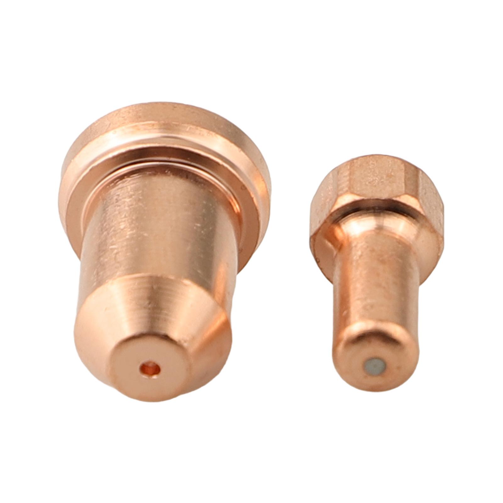 

For Plasma Cutting Plasma Electrode Tip Cut45 Cutter Copper Material Nozzle Aperture 1.0mm Quality Control Standards China Mainland