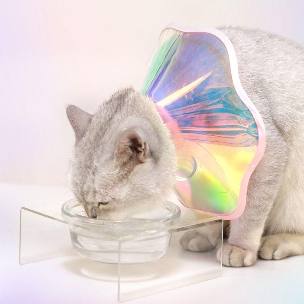 Waterproof Cat Collar PVC Cat Anti-scratching Collar Comfortable Cat Recovery Collar Veterinary