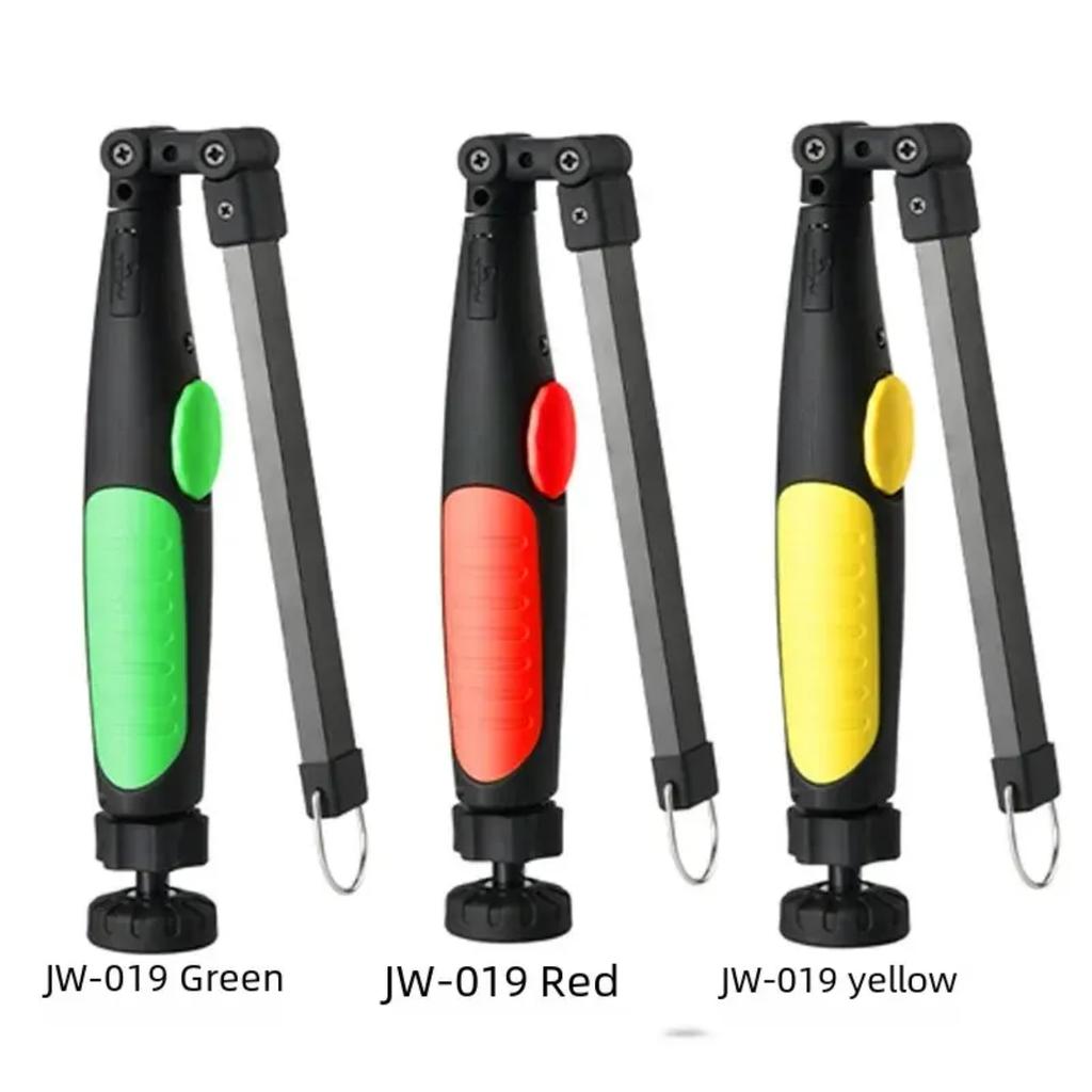 New Portable Rechargeable Cob Work Light for Emergency Lighting and Repair Tasks - Adjustable Brightness and Hands-Free Magnetic