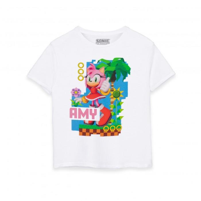Sonic The Hedgehog T-shirt a maniche corte Amy per bambini/ragazzi