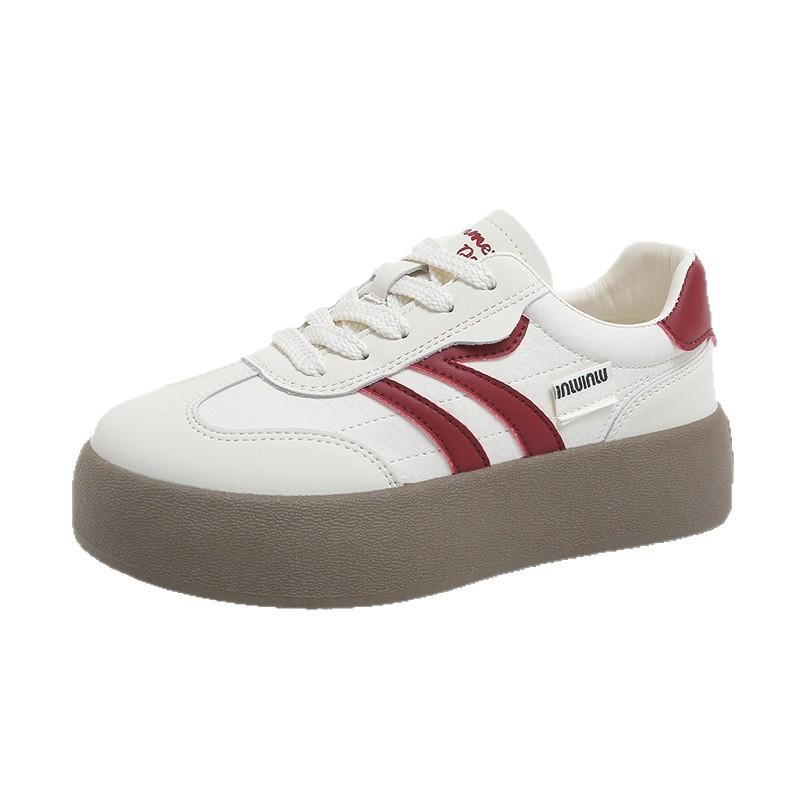 Popular German Training Shoes Breathable Thick-soled Little White Women's Shoes 2025 Spring New Versatile Women's Casual Sports Board Shoes