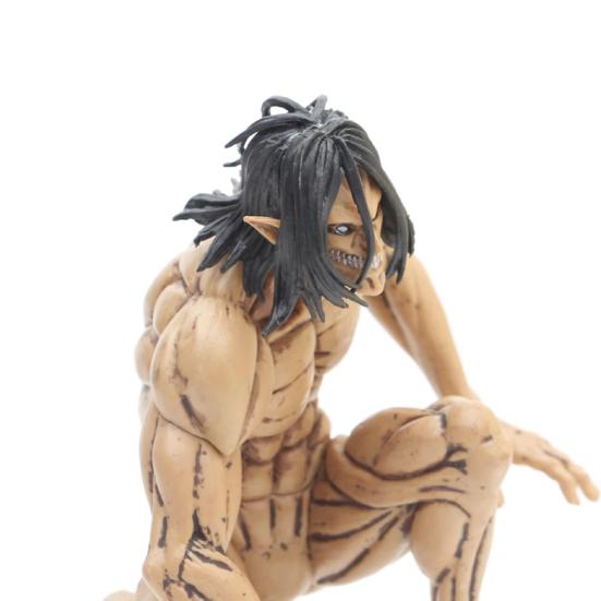 15cm Attack on Titan Action Figure Kneeling The Founding Titan PVC Model Miniature Figurine Ornament Collectible Muscle Eren-Jaeger Figure