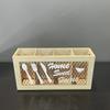 Wooden Cutlery Box Utensil Holder Kitchen Spoon Holder Countertop Organizer Box Utensil Drying Racks Household Storage Box