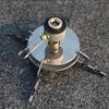 Windproof Outdoor Camping Gas Stove Portable Foldable Backpack Electronic Stove Head for Cooking Picnic Hiking Mountaineering Equipment