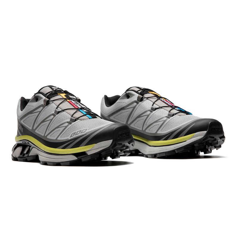 SALOMON XT 6 Slip Resistant And Breathable Coverage Low Top Running Shoes Unisex Dark Gray Sneakers 477390