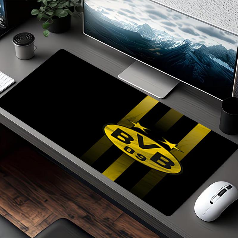 Borussia Dortmund Print Mauspads, für Tastaturpad Laptop PC Matte für Büro Heimgebrauch, Schreibtischdekoration, Perfektes Geburtstagsgeschenk für Gamer