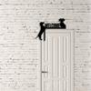 Dachshund Welcome Door Topper, Dog Silhouette Door Frame Decor