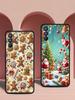 New Year Christmas Phone Case For Oppo Reno 13 12 11 10 7 F Find X5 X6 A98 A80 A79 A78 A57 A54 A31 A17 Pro 5G Soft TPU Cover Bag