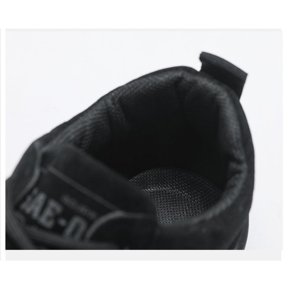 Men's Winter Flat Shoes New Fashion Plush Warm Sports Casual Work Shoes Trend Comfortable Lightweight Soft Sole Flat Shoes Boots