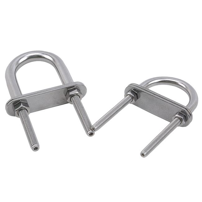 Hunting Bow Stern U-Bolt Marine Bolt Rope Rigging Replace Rowing Boats Accessories Marine U Bolts
