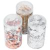 3pcs Foil Flakes Gold Silver Rose Gold Foil Resin Glitter Foil Flake Jewelry Crafts Making Accessory