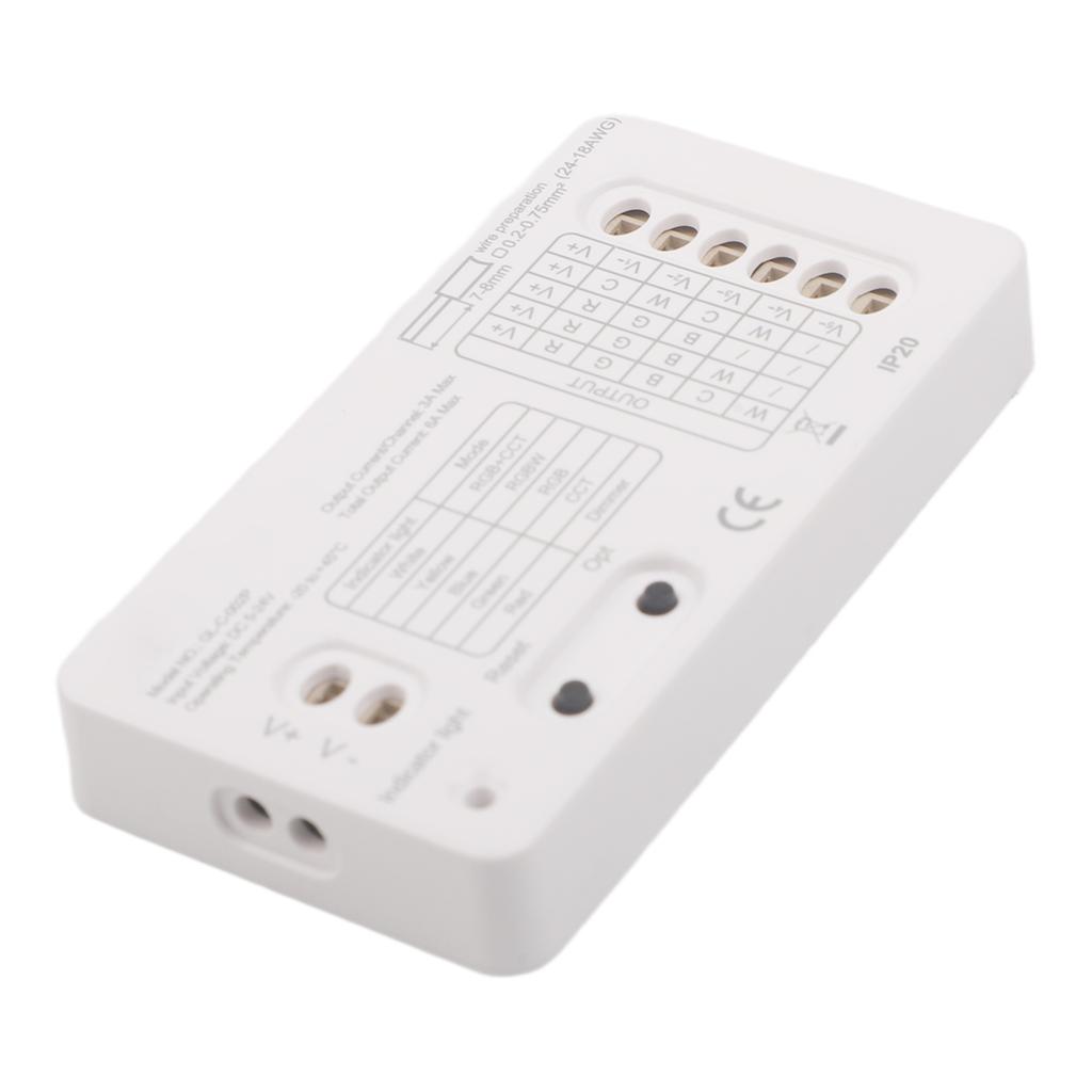 For ZigBee 3.0 LED Strip Controller 5 in 1 for RGBW CCT and Dimmer with For PWM Dimming and 5 24V Voltage Support