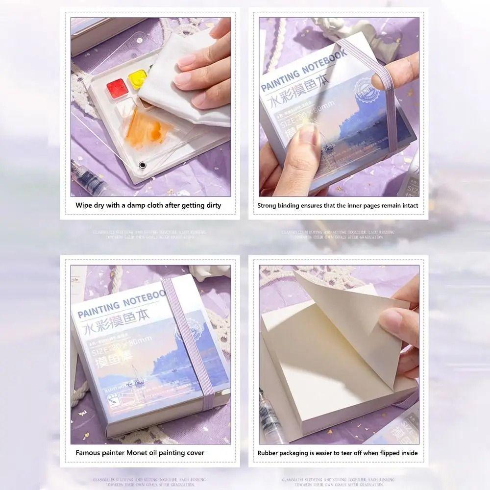 8/12 Grid Watercolor Paint Palette Set Acrylic Travel Painting Tray Kit Empty Paint Box  Artist