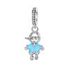 Copper Boys And Girls Lovers Pendants Charm For Genuine Bracelets Charms Bead Necklaces DoItYourself Female Jewellery