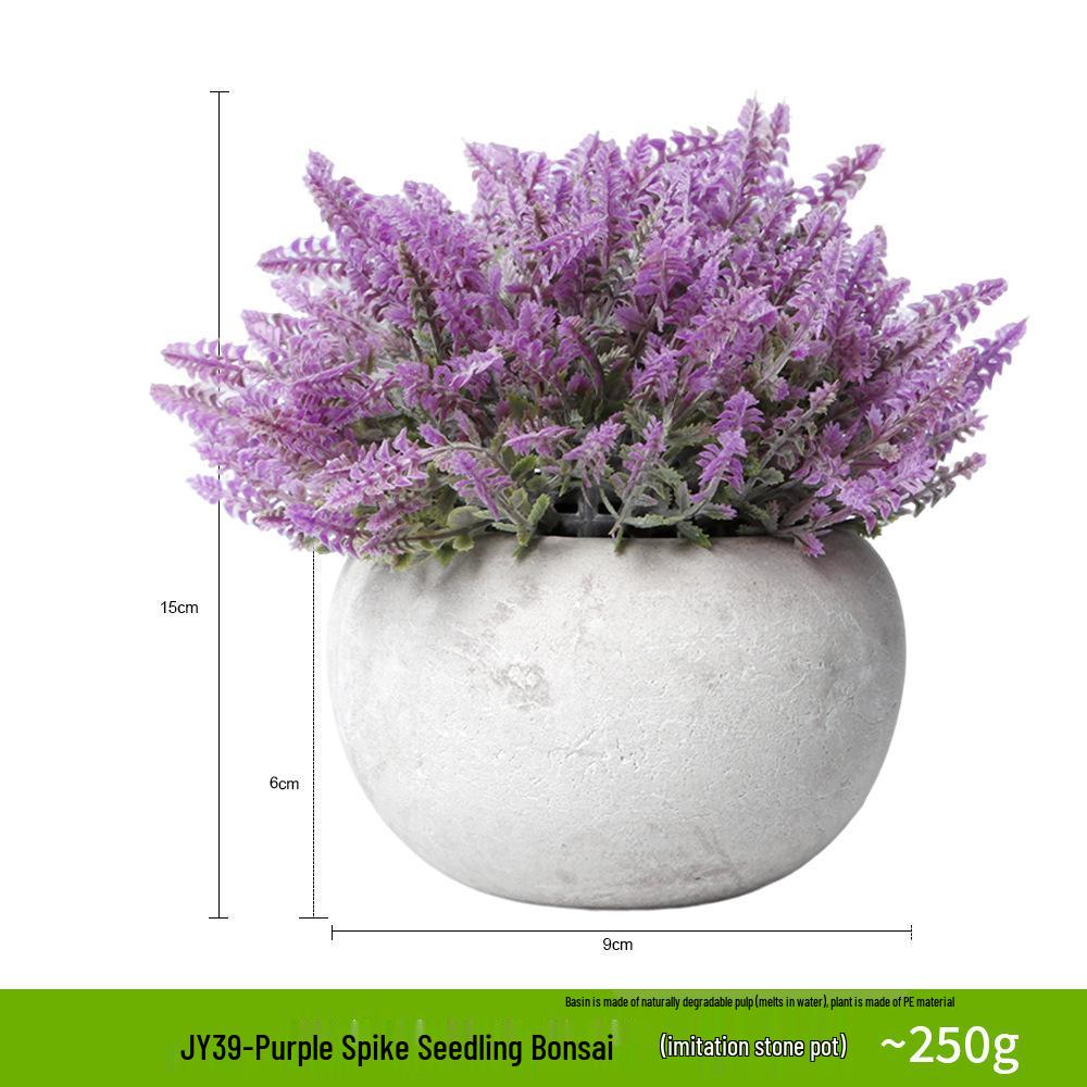 Artificial Baby's Breath Potted Flower for Wedding and Bedside Decor